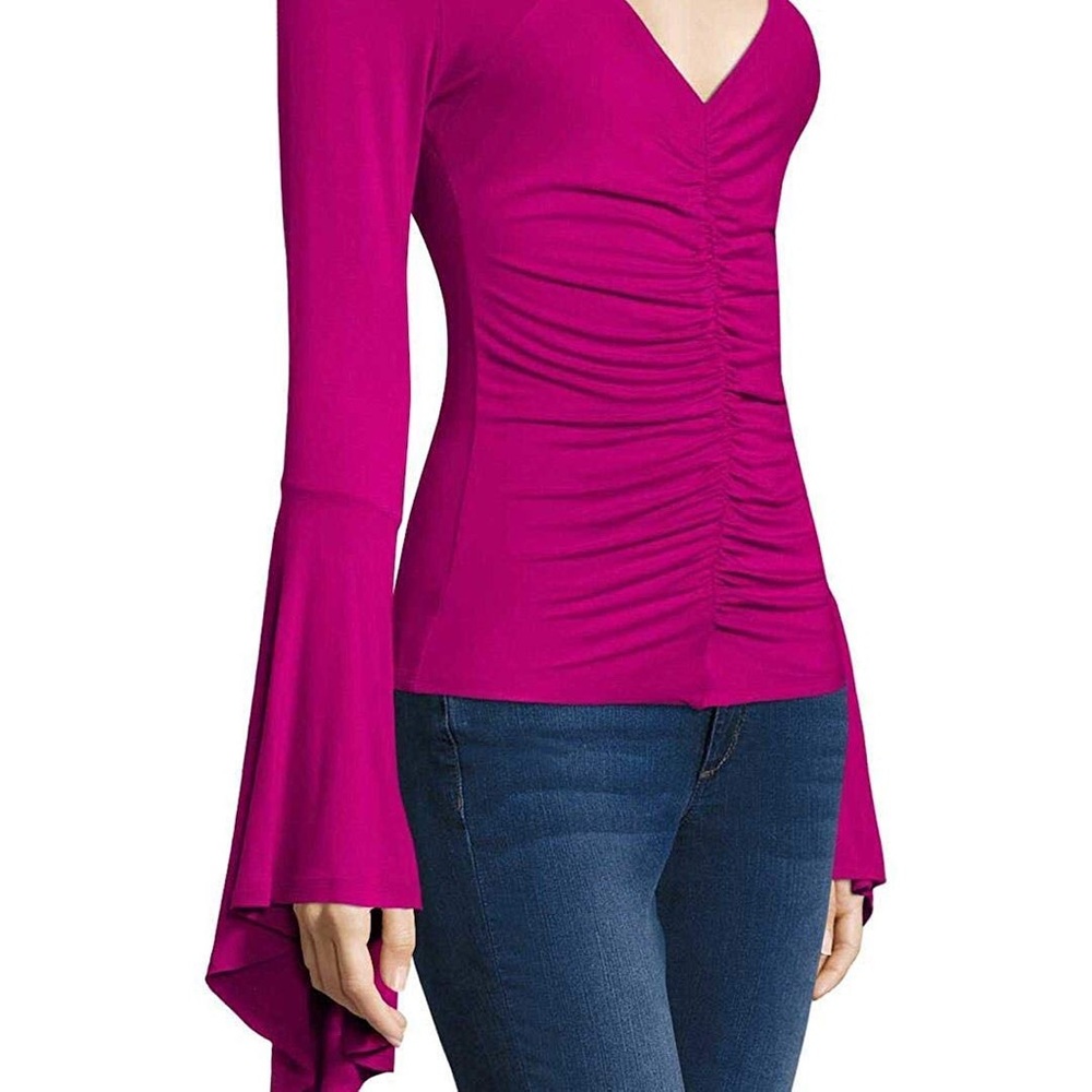 FREE PEOPLE “WHAT A BABE TOP” PINK Size S  - Picture 5 of 8